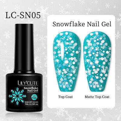 Lilycute Snowflake Nail Gel LC-SN05 7 ml - 1