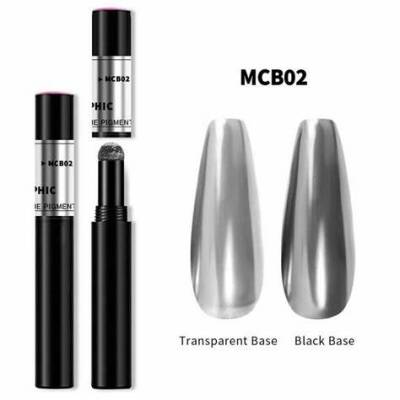 Magic Chrome Pigment Pen MCB02 Silver - 1