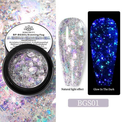 Born Pretty Glitter Sequins Gel BP-BGS01 - 1