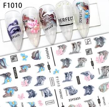 Yoonail Nail Art Sticker F1009 - 1