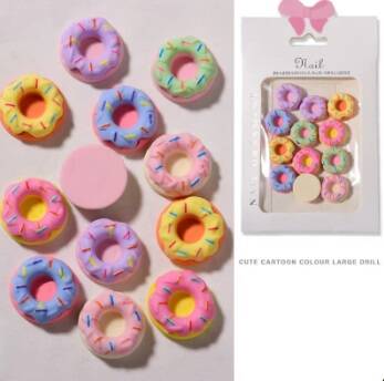 Yoonail Nail Ornament Charm Donut - 1